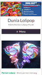 Mobile Screenshot of dunialolipop.com